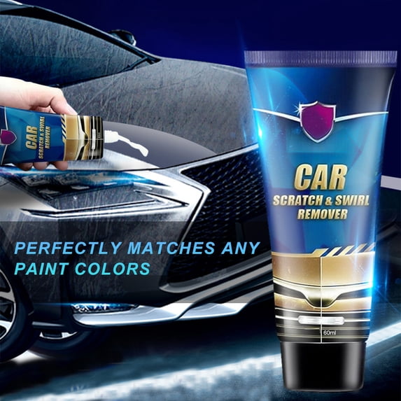 Car Scratch Remover, 60ml Car Scratch Repair Paint Care Compound Polishing Wax Grinding Repair Liquid, 1PCS