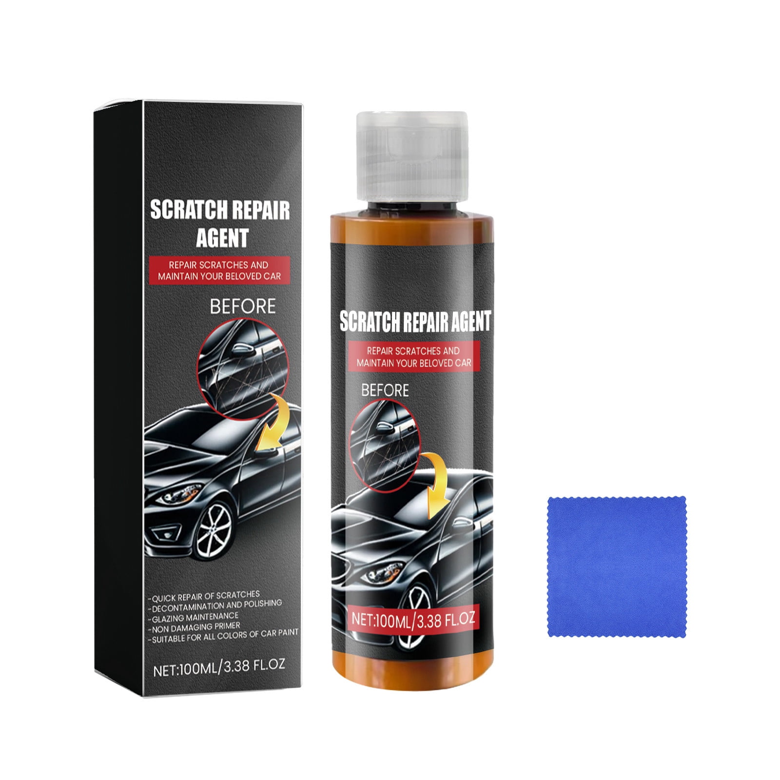 Car Scratch Remover And Polish Wax Say Goodbye To Vehicle Imperfections