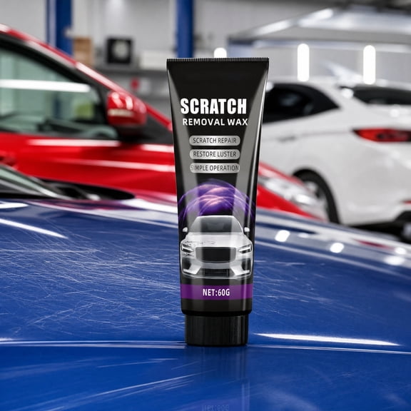 Car Scratch Remover, Auto Polish Wax, Paint Repair Paste 60g Swirl Mark Cleaner For Vehicle Exterior Maintenance