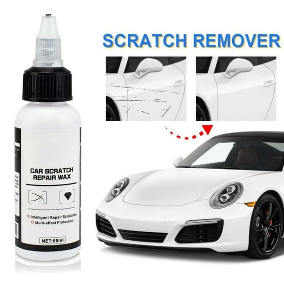 Car Scratch Remover, Car Scratch Wax Repair Tool Car Paint Polishing Wax Scratch Removal Paste Paint White Scratch Grinding Agent, Quick Paint Restoration, Suitable for All Vehicles and Surfaces