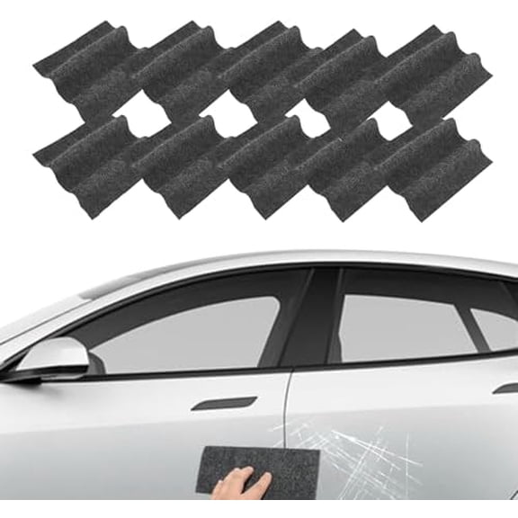 Car Scratch Remover Cloth for Auto Paint Repair and Scuff Removal, Reusable Polishing Rag