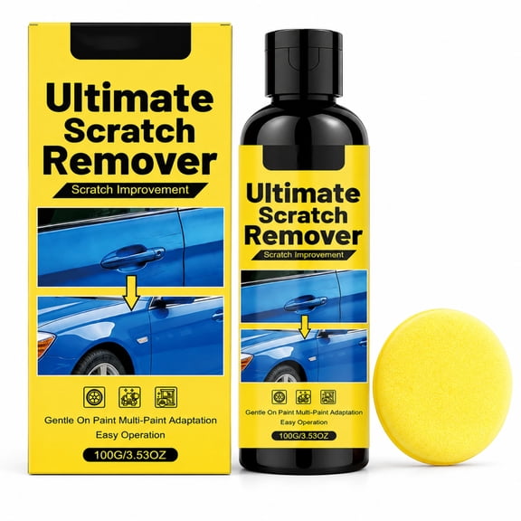 Car Scratch Remover, Light Surface Scratch & Scuff Repair, Gloss Shine Care for Vehicle Paint and Auto Detailing
