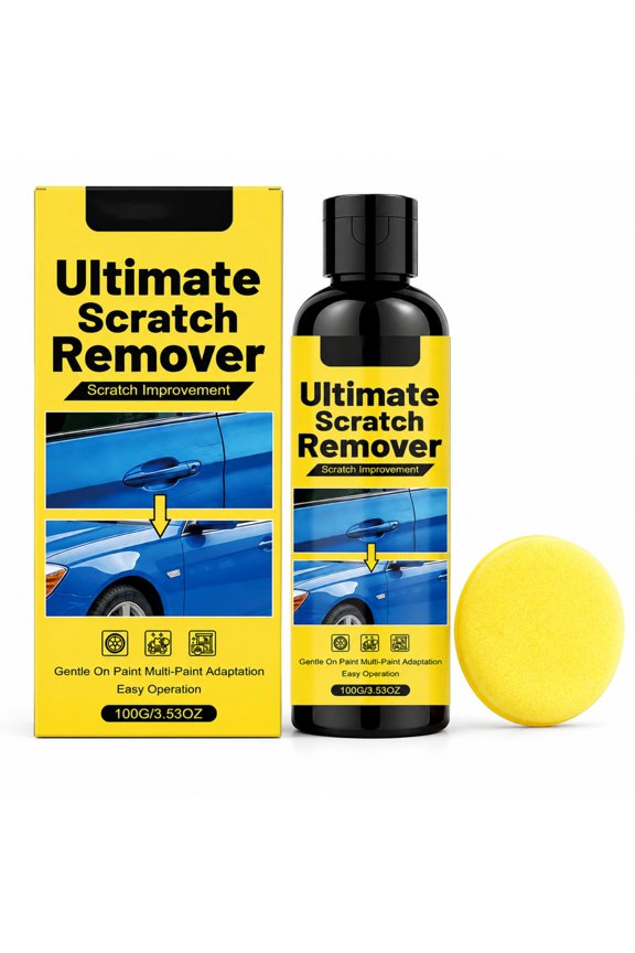 Car Scratch Remover, Light Surface Scratch & Scuff Repair, Gloss Shine Care for Vehicle Paint and Auto Detailing