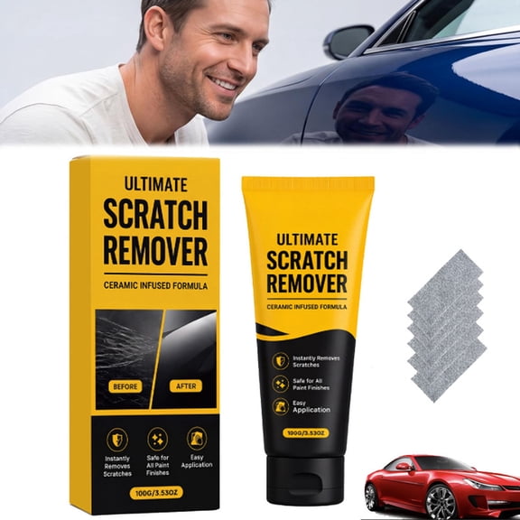 Car Scratch Remover Nano Sparkle Cleaning Cloth,Car Scratch Remover Cloth, Ca𝐫 Paint Scratchs Repair Kit for Minor Polish Scratc𝐡 & Water Spots Remove𝐫, Universal Fit for Vehicles