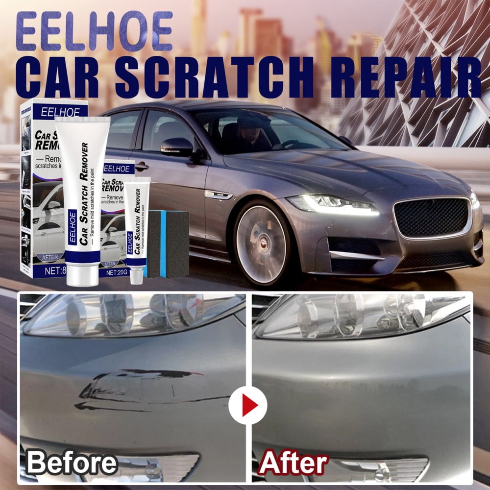 SDJMa Repair Polishing Wax Kit Sponge Body Compound Scratch Remover Vehicle  Paint Scratch Repair Auto Paint Scratch Remover Kit Car Scratch Repair