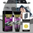 thumbnail image 1 of Car Scratch Remover Paste - Paint Scratch Repair Kit for Cars - Fixes Minor Scratches & Scuffs - Includes 6 Repair Cloths & Sponge - Universal for All Car Paint Colors, 1 of 9