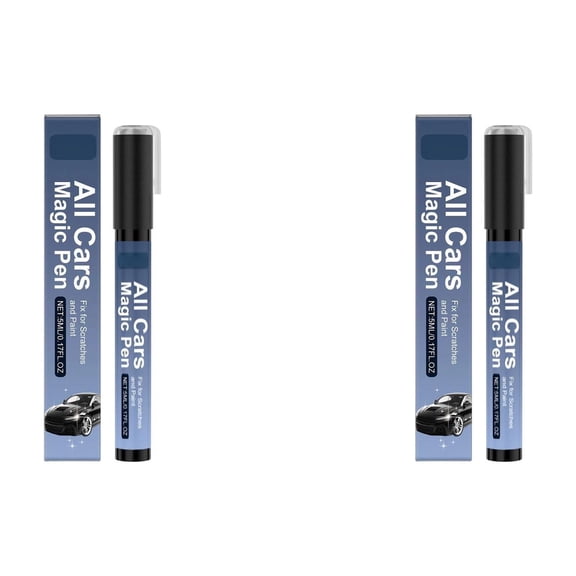 Car Scratch Remover Pen - 2 Pack Auto Paint Repair Pen - Portable Car Scratch Repair Tool for Minor Scratches Scuffs - Touch Up Pen - 2 Pack