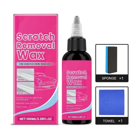 Car Scratch Remover Polish And Coating Maintenance Liquid For Paint Protection And Gloss Restoration, Easy Application For Minor Scratches And Stains, 100 Ml Bottle