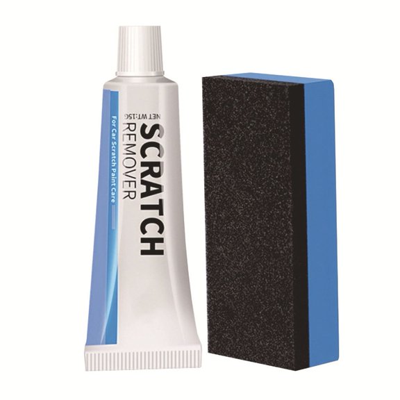 Car Scratch Remover Polishing Paste With Sponge For Mild Scratches Tar Removal Auto Paint Care Repair Kit Blue