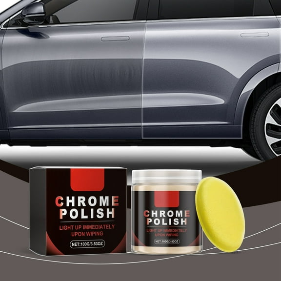 Car Scratch Remover & Polishing Wax Kit – Upgrade Scratch Paste for Deep Scratches, Includes Wipe and Sponge, Effective Vehicle Scratch Repair, Car Care Detailing Set