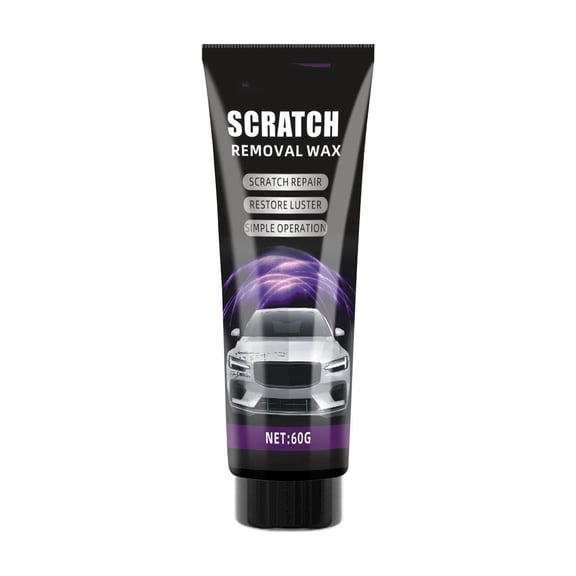 Car Scratch Remover, Rubbing & Polishing Compound, Easily Removes Surface Scratches, Reduces Swirl Marks for Cars and Other Vehicles, 60g