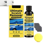 Car Scratch Remover Set with Nano Sparkle Cloth, Car Scratch Remover Kit,100g/3.53oz Quick Fix Removal Paste for Scratches 1pc