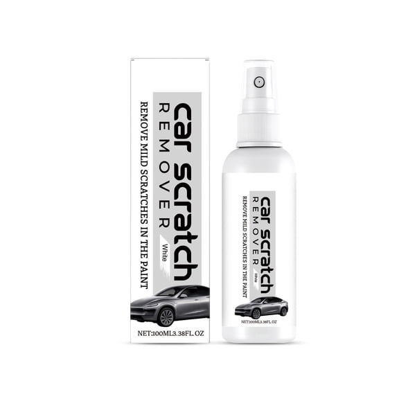 Car Scratch Remover Spray, Auto Paint Scratch Repair Kit, Light Scratch & Swirl Mark Removal, Clear Coat Restorer for Cars, Trucks, Motorcycles, Quick & Easy Scratch Care Solution