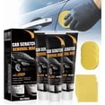 thumbnail image 1 of Car Scratch Remover Wax, 2026 Scratch Remover for Vehicles, Car Scratch Repair Paste for Deep Scratches, Universal Car Scratch Removal Wax with Wipe and Sponge (3sets), 1 of 8