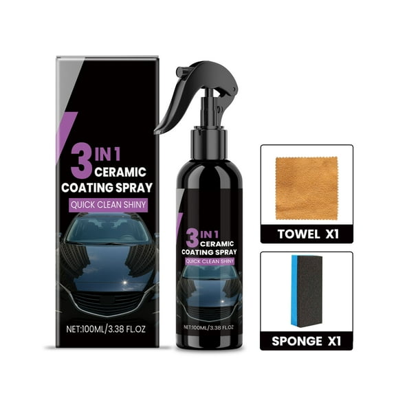 Car Scratch Remover and Paint Polish Spray - Advanced Coating Technology for Long-Lasting Protection and Easy Cleaning