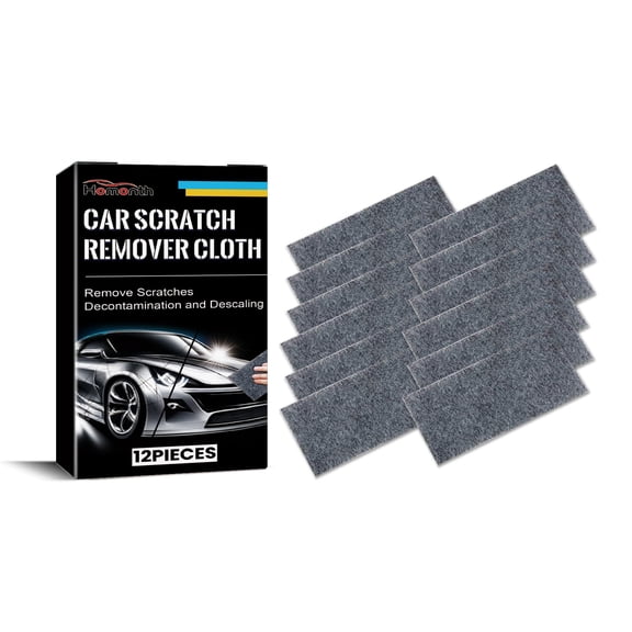 Car Scratch Repair Cloth,Upgraded Polishing Cloth for Minor Scratches and Stains,Paint Restoration and DIY Scratch Removal,Saves Time and Money,Easy to Carry for Cars,Motorcycles and Vehicles-grey