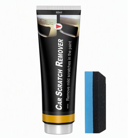 Car Scratch Repair Cream, 2.03 Fl Oz / 60 ml Polishing Compound for Light Scratches Swirl Marks and Blemishes