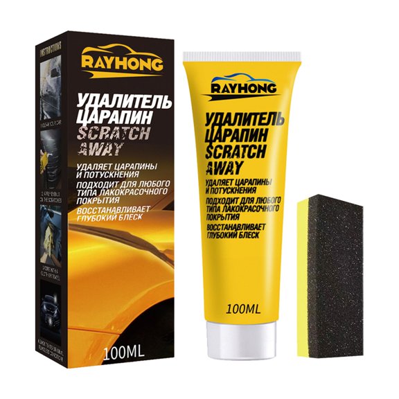 Car Scratch Repair Cream, Clean And Repair Scratch Polishing Paste Paint Scratch Remover Abrasive