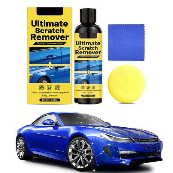 Car Scratch Repair Kit Paint Scratch Remover Car Body Polishing Restoration Swirl Mark Removal Shine Repair Solution For Car Garage DIY Auto Detailing Paint Maintenance Care