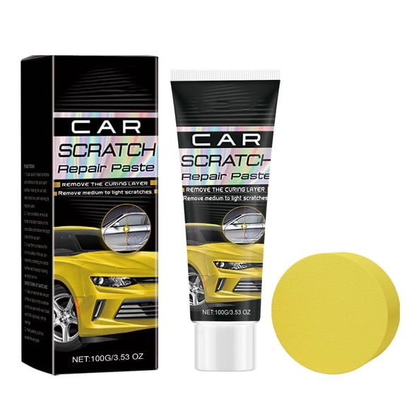 Car Scratch Repair Paint Pen, Color-Matching Touch-Up Marker for Minor Scratches Swirls, Permanent Waterproof Clear Coat Compatible with All Vehicle Paint
