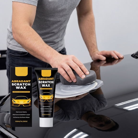 Car Scratch Repair Paste 120g For Auto Paint Scratch Fix Polish Brightening And Restoration Care With Protective Layer For Daily Use On Vehicles