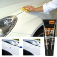 thumbnail image 1 of Car Scratch Repair Paste, 120ml Paint Restoration Cream, Removes Scratches, Oxidation, Cloudiness, for Plastic, Vinyl, Leather, Dashboard, Wheels, Safe & Non-Toxic, 1 of 9