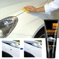 thumbnail image 1 of Car Scratch Repair Paste | Car Paint Refurbishment & Polishing Compound | Multi-Purpose Cleaner for Plastic Vinyl Rubber Leather Surfaces | 120ml Tube with Sponge Included, 1 of 7