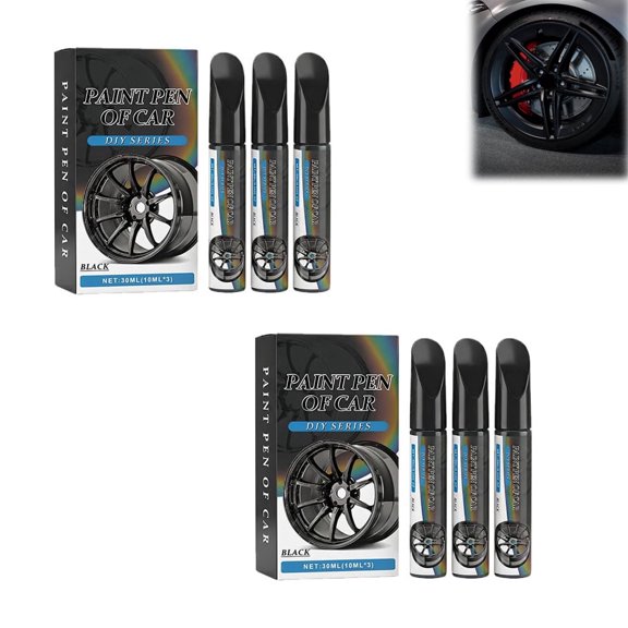 Car Scratch Repair Pen for Wheel Scratches, Touch Up Paint for Cars, Automotive Paint Pen for Minor Scuff & Dent Restoration