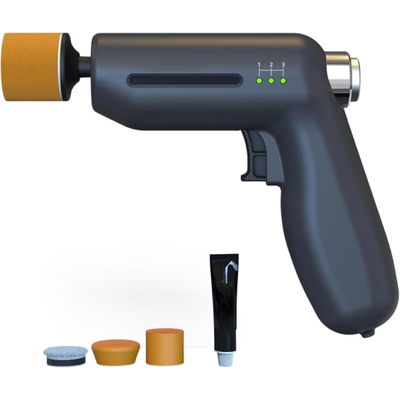 Car Scratch Repair Polisher 5000RPM, Mini Electric Buffer For Removing Scratches Swirl Marks, Detailing Polishing Tool For Auto Glass Metal (5.7 Inch)