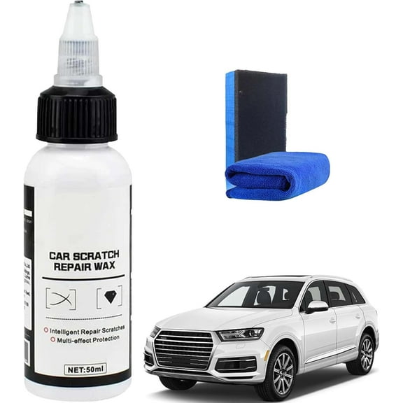 Car Scratch Repair Wax, Car Scratch Remover & Wax Polish, Multi-effect Protection, Mark Repairfor All Vehicles, 50ml