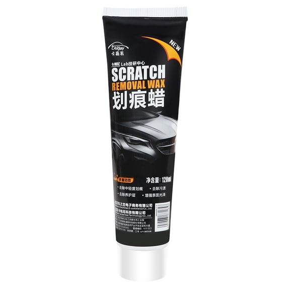 Car Scratch Repair Wax & Polishing Paste, Paint Scratch Remover for Black & White Vehicles, Easy Paint Restoration & Grinding Compound, Swirl Mark Remover for Auto Body Detailing & Paint Care