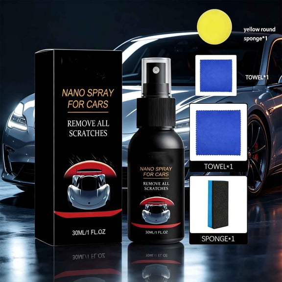 Car Scratch Spray Ceramic Car Coating for Car Paint Protection and Detailing with Wax Finish