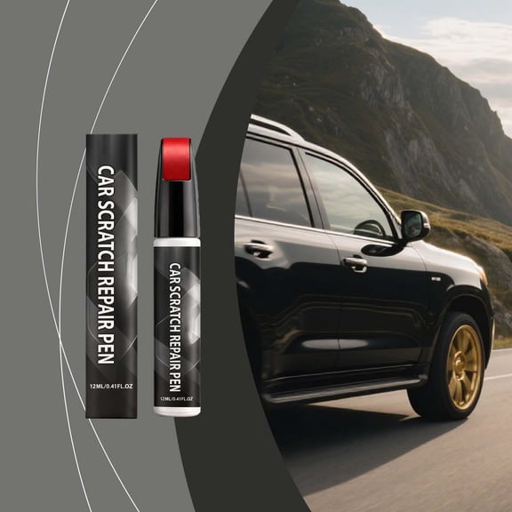 Car Scratch Touch Up Pen Clear Coat Repair,Light Surface Scratch Swirl Remover,Precision Applicator Gloss Restoration,Fast Drying Clear Coat Touch Up Pen,Emergency Car Paint Scratch Repair Pen