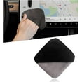 thumbnail image 1 of Car Screen Cleaner, 4.13"×4.13" Square Microfiber Auto Screen Cleaning Pad, Foldable Touch Screen Cleaner Cloth for Vehicle Dashboard LCD Display, Interior Car Accessories, 1 of 11