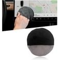 thumbnail image 1 of Car Screen Cleaner, 4.33"×4.33" Round Microfiber Auto Screen Cleaning Pad, Foldable Touch Screen Cleaner Cloth for Vehicle Dashboard LCD Display, Interior Car Accessories, 1 of 6