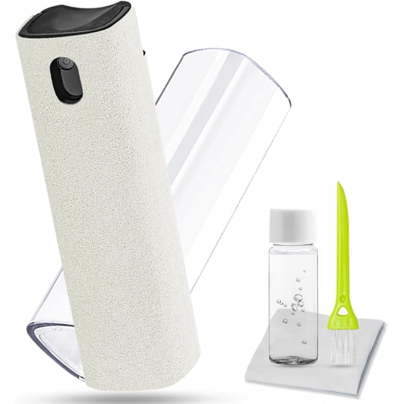 Car Screen Cleaner Spray, Electronic Touchscreen Mist Cleaning Brush Kit for TV, Laptop, iPad, iPhone, Cellphone, MacBook Pro, Tablet, PC, Computer, Monitor, LCD Screens, Eyeglasses - Cre