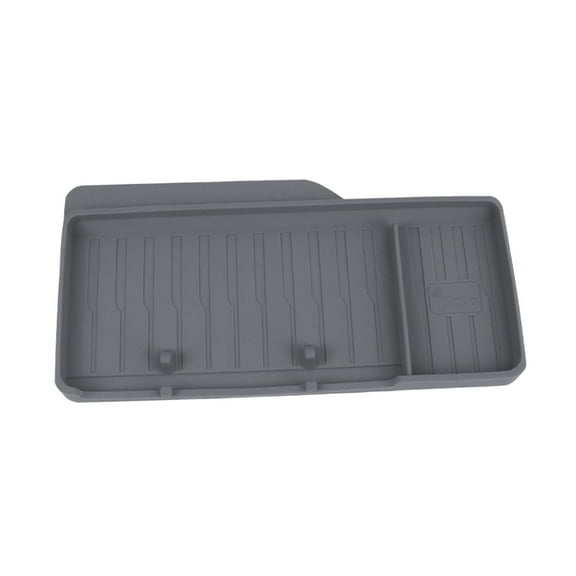 Car Screen Rear Storage Console Organizer Tray Replacement Anti Slip Automotive Glasses Case Accessories for Model Y Grey