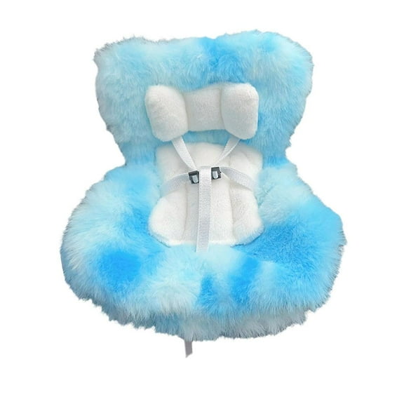 Car Seat for 17cm La-bubuu Dolls, Car Seat Vent Clip for 10-17CM Dolls, Cute Safety Carseat with Soft Cushion for Blind Box Doll Fans/Collectors, Cars Vent Decoration