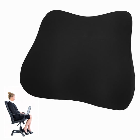 Car Seat Back Cushion Memory Foam for Office Driving Home Use