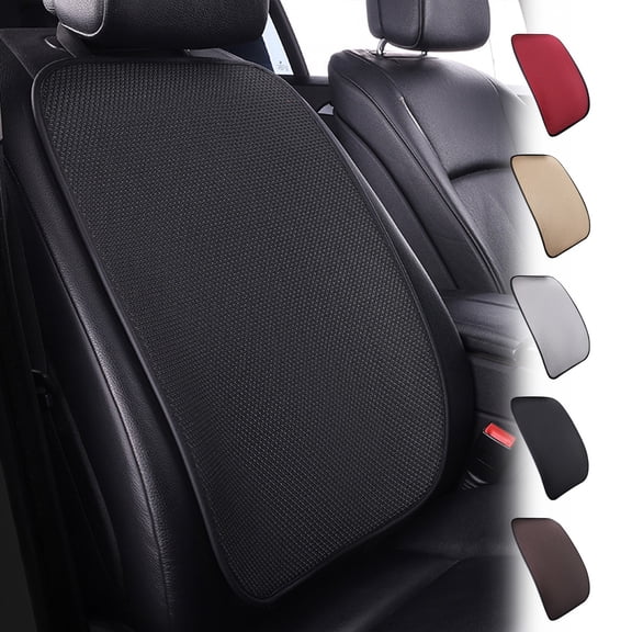 Car Seat Back Cushion for Summer Cooling and All Seasons Comfort, Breathable Ventilated Back Support Pad for Cars, Office Chairs, Home and Travel