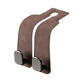 thumbnail image 1 of Car Seat Back Double Hook Leather Headrest Hook C8D7, 1 of 8