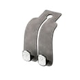 thumbnail image 1 of Car Seat Back Hooks Universal Vehicle Headrest Hanger Storage Organizer for Handbags Purses Grocery Bags and Umbrellas Pack of 1 Diamond Inlaid Hook Gray, 1 of 5