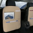 thumbnail image 1 of Car Seat Back Kick Protection Pad, Rear Backrest Anti-Dirt Cover, Waterproof Fabric Car Interior Protector - Prevents Scratches Stains, 1 of 6
