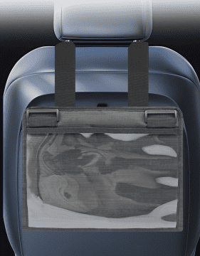 Car Seat Back Organizer , Auto Driver Or Passenger Accessories Organizer, Vehicle Front Seat Caddy, Personal Travel Cooler Storage Bag For Adults & Kids