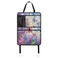 thumbnail image 1 of Car Seat Back Protector,Waterproof & Stain Resistant Kick Mats with Tablet Holder & Organizer Pockets,Easy-Clean Nylon Back Seat Protector The Five Colourful Butterflies, 1 of 7