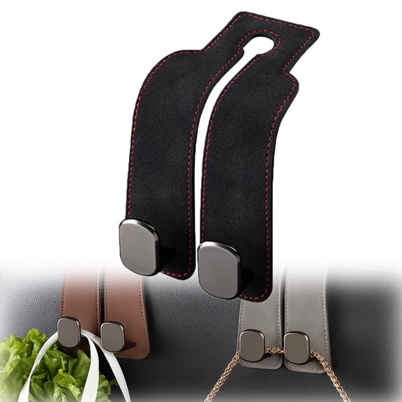 Car Seat Back Storage Hook, Rotating Car Seat Hooks for Purses and Bags