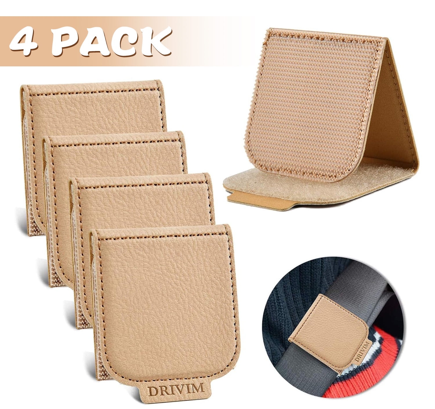 Car Seatbelt Adjuster Auto Seat Belt Clip Shoulder Neck Strap Positioner For Adults Kids4 Pack - View #9