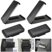 Car Seat Belt Clip, 4 Pack Seatbelt Adjuster for Adults, Comfort Universal Auto Shoulder Neck Strap Positioner