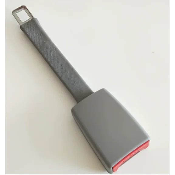 Car Seat Belt Extenders Auto Belts Extension Seatbelt Clip Buckle Extender For Cars Safety Gray