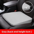 thumbnail image 1 of Car Seat Booster Cushion Honeycomb Memory Cotton Car Seat Cushion Car Simple Breathable 3D Mesh Thickened Sedentary Seat Cushion, Gray 6CM, Four Seasons, 1 of 7